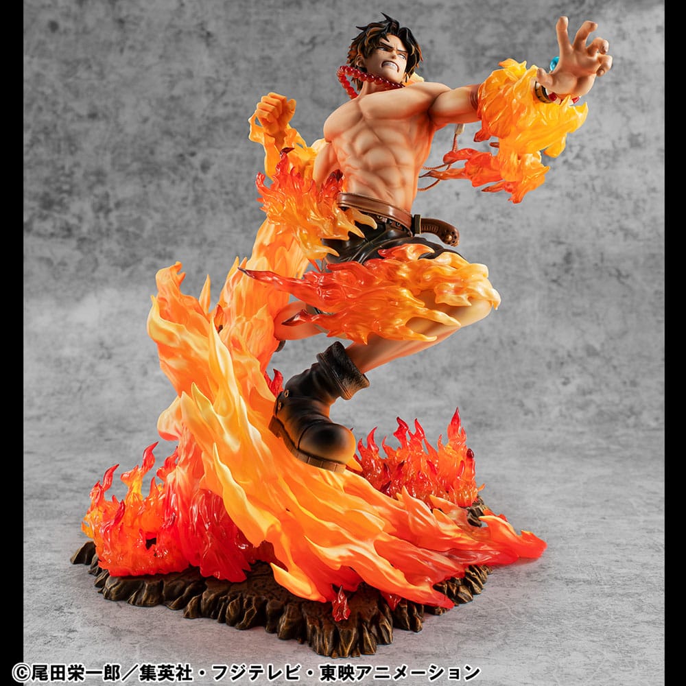 One Piece P.O.P PVC Statue NEO-Maximum Portgas D. Ace 15th Anniversary Super Limited Reprint Ver. 23 cm Image 21