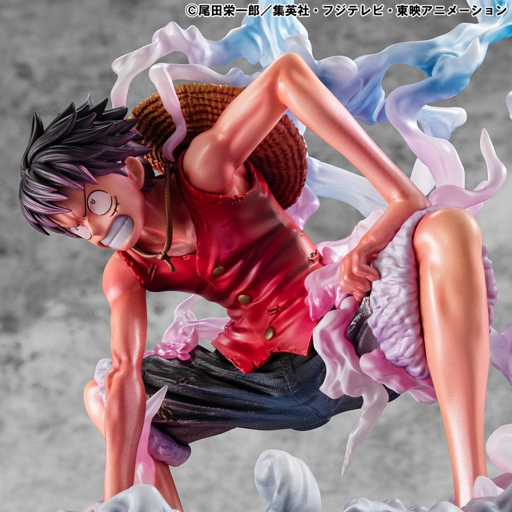 One Piece P.O.P PVC Statue Monkey D. Ruffy Gear 2 Limited Edition 19 cm Image 5