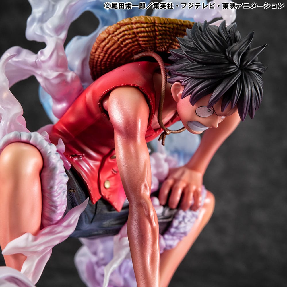 One Piece P.O.P PVC Statue Monkey D. Ruffy Gear 2 Limited Edition 19 cm Image 14