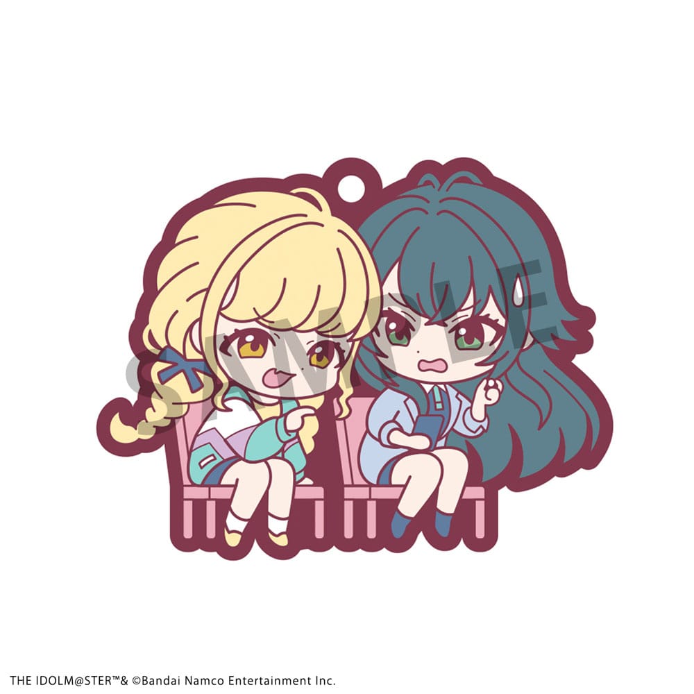 Idolmaster Rubber Mascot Buddycolle Gummi-Anhänger Gakuen 7 cm Sortiment (6) Image 3