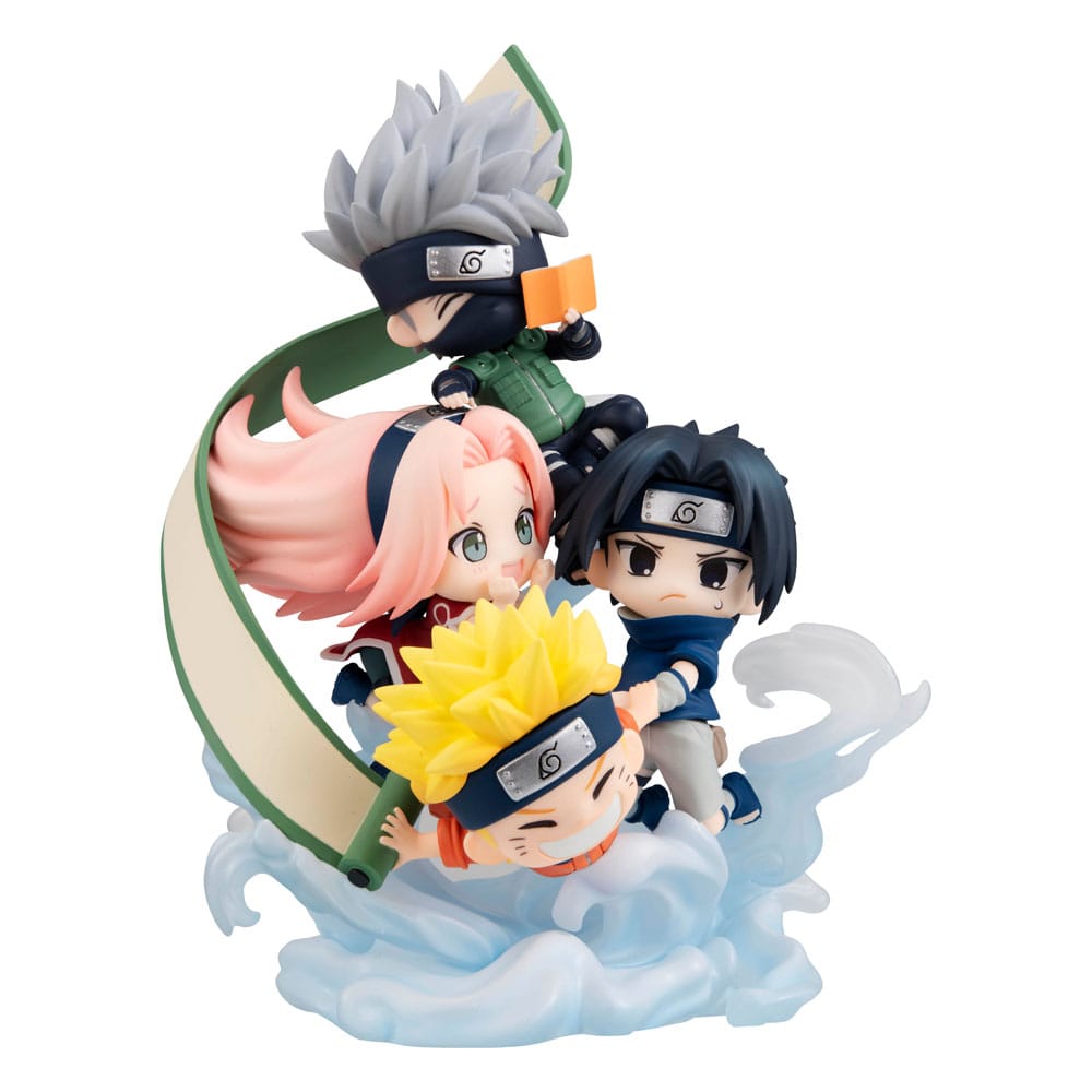 Naruto Shippuden FigUnity PVC Mini-Statue Gather here, Team 7 13 cm Image 8