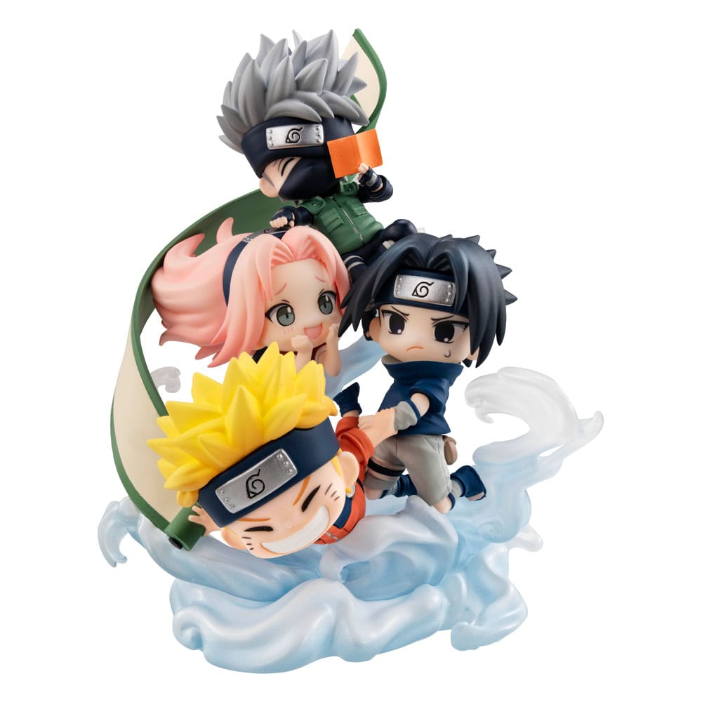 Naruto Shippuden FigUnity PVC Mini-Statue Gather here, Team 7 13 cm Image 12