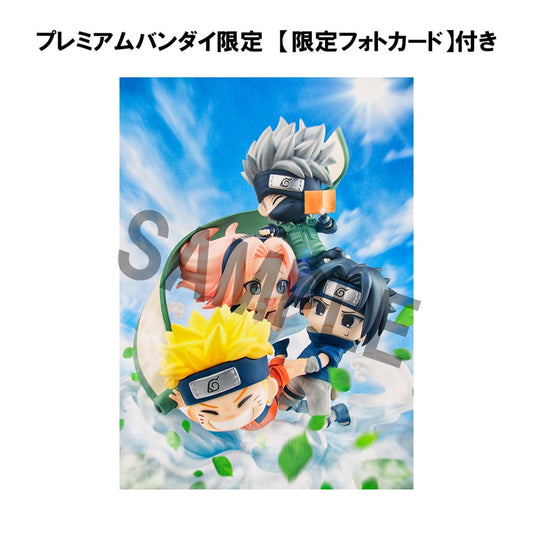 Naruto Shippuden FigUnity PVC Mini-Statue Gather here, Team 7 13 cm (with gift) Image 2