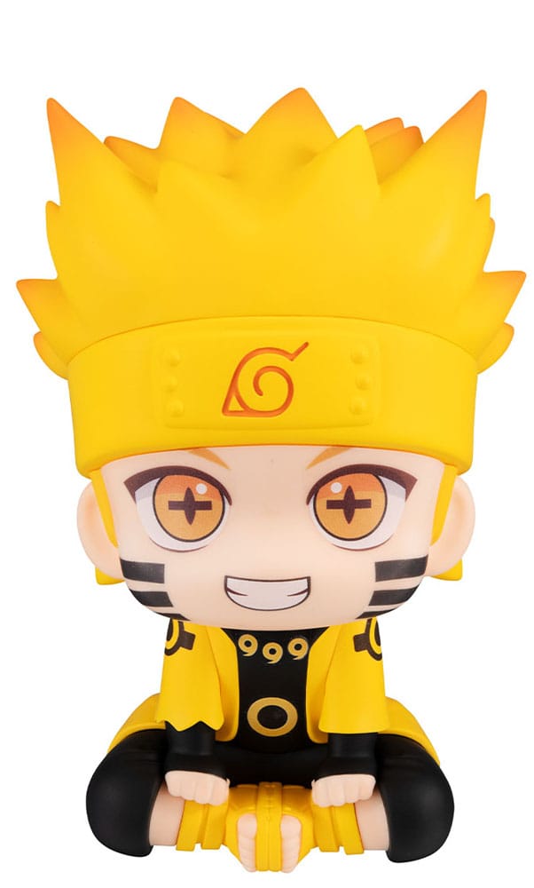Naruto Shippuden Look Up PVC Statue Naruto Uzumaki Six Paths Sage Mode & Minato Namikaze 11 cm (with gift) Image 14