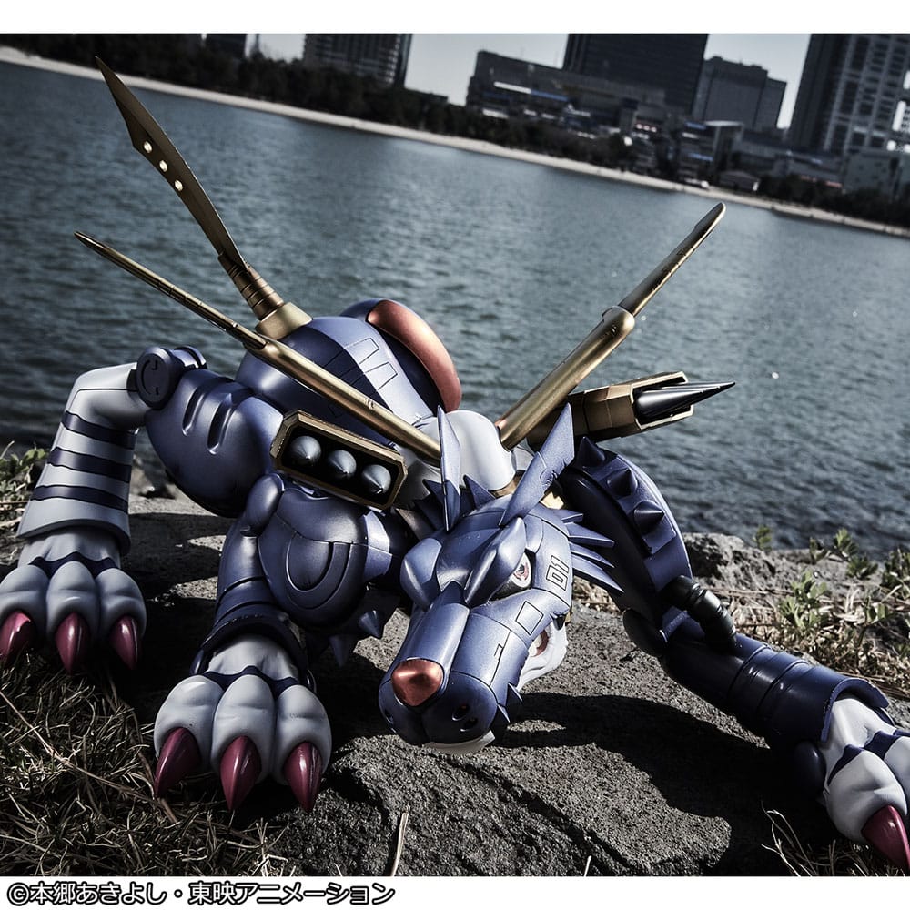 Digimon Adventure Precious G.E.M. Serie PVC Statue Metal Garurumon & Ishida Yamato 30 cm Image 12