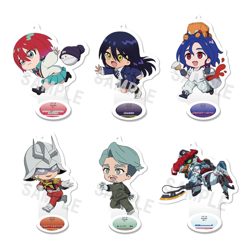Mobile Suit Gundam GQuuuuuuX Acryl Figuren 9 cm Display (6) Image 14