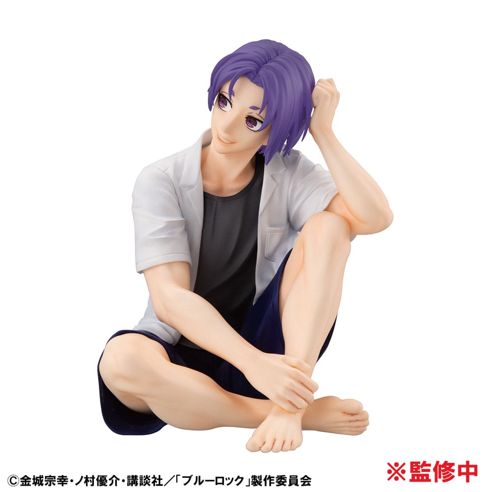 Blue Lock G.E.M. Serie PVC Statue Reo Mikage Palm Size 9 cm Image 3