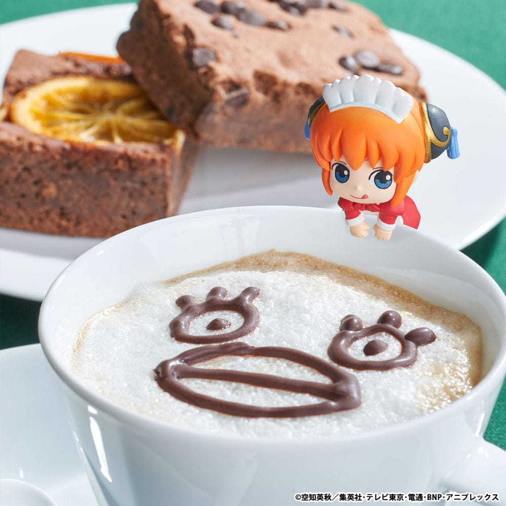 Gintama Ochatomo Series Sammelfiguren 5 cm Yorozuya Cafe Sortiment (8) Image 9