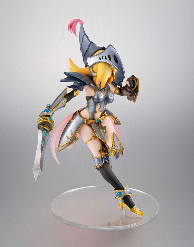 Yu-Gi-Oh! Duel Monsters Monsters Chronicle Art Works PVC Statue Dark Magician Girl the Dragon Knight 22 cm Image 2