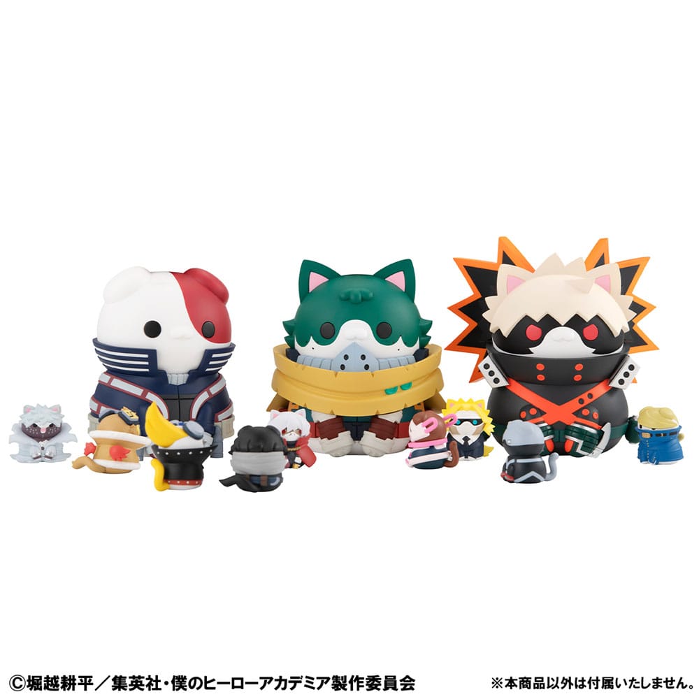 My Hero Academia Mega Cat Project Nyanto! The Big Heroaca Cats Series Series Sammelfigur Shoto Todoroki 12 cm Image 3