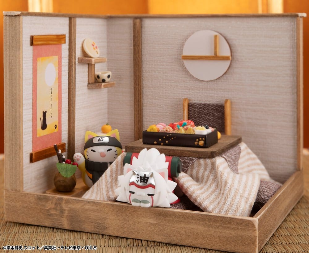 Naruto Shippuden Mega Cat Project Nyaruto! Minifiguren The bond between master and disciple ver. Blind Box Sortiment (8) (Repeat) Image 12