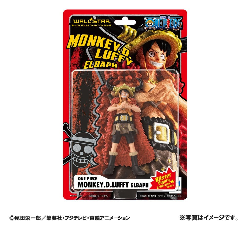 One Piece Wallstar PVC Figur Monkey D. Ruffy Elbaph Arc 11 cm Image 8