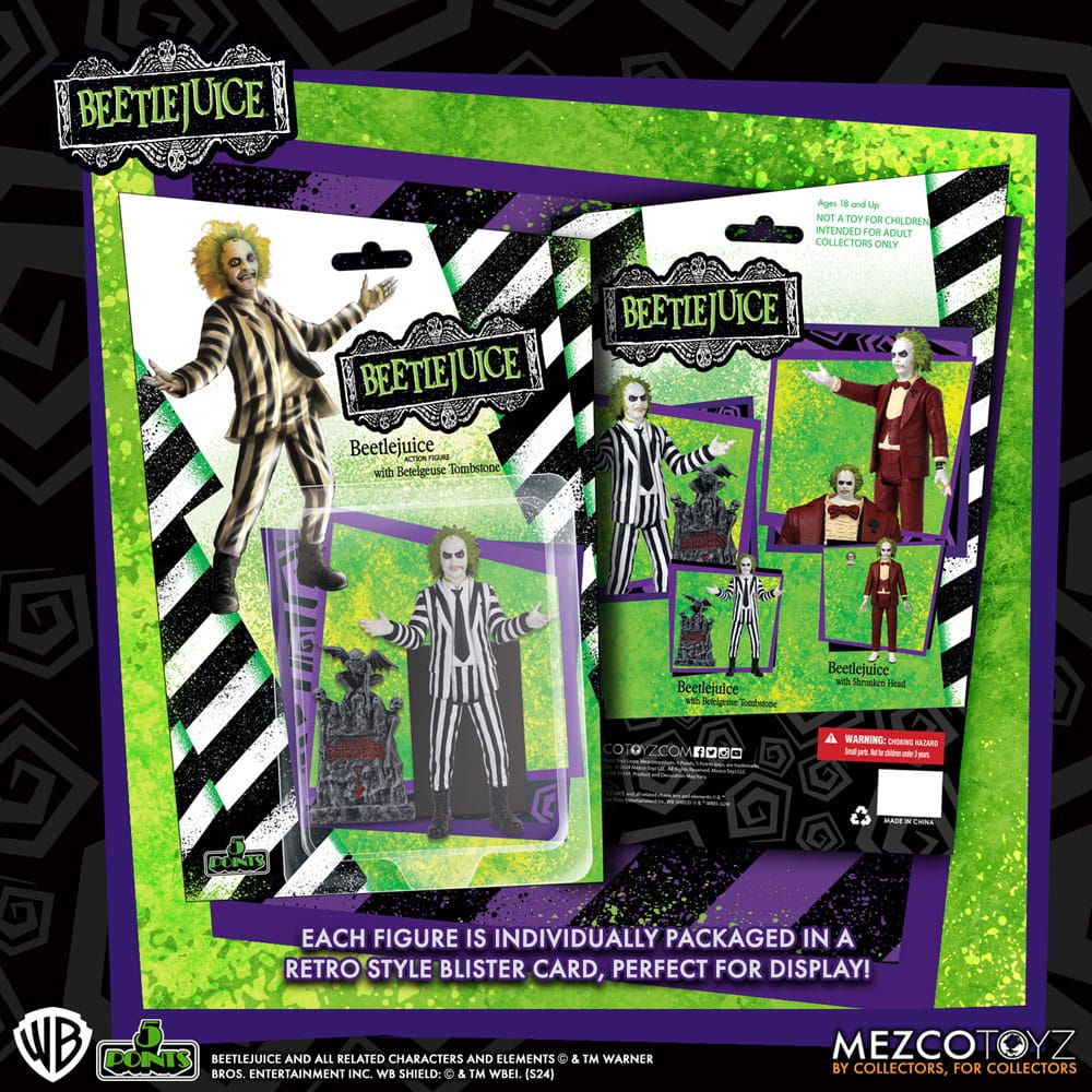 Beetlejuice 5 Points Actionfiguren 10 cm Sortiment (14) Image 8