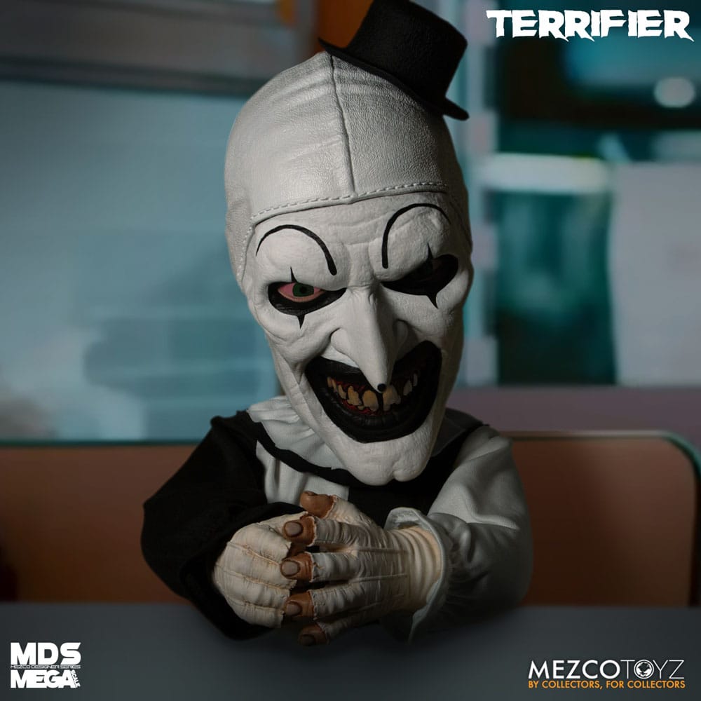 Terrifier MDS Mega Scale Puppe Art the Clown with Sound 38 cm Image 8