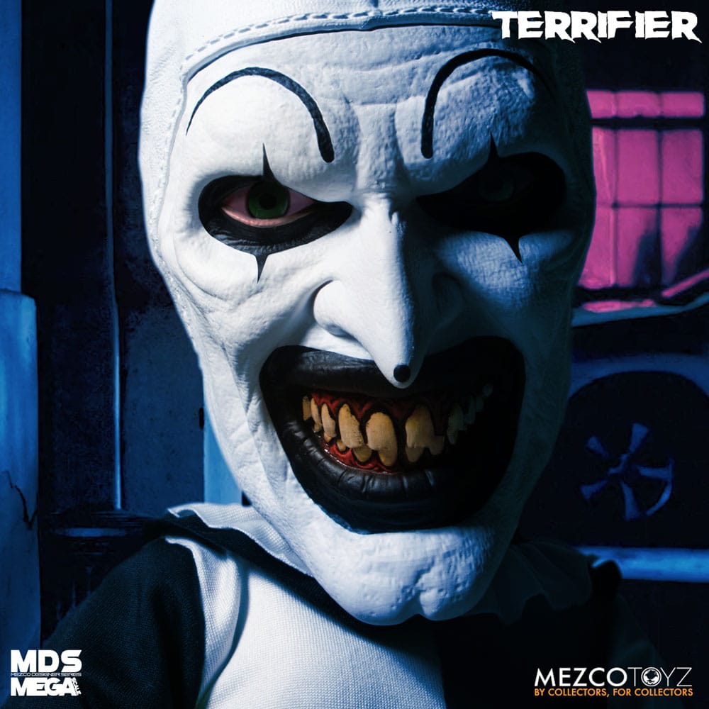 Terrifier MDS Mega Scale Puppe Art the Clown with Sound 38 cm Image 10