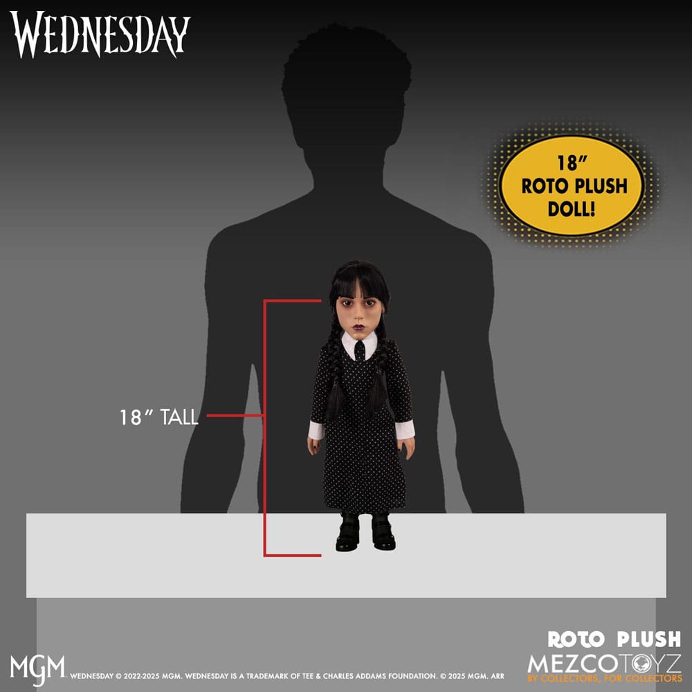 Wednesday MDS Roto Puppe Wednesday 46 cm Image 6