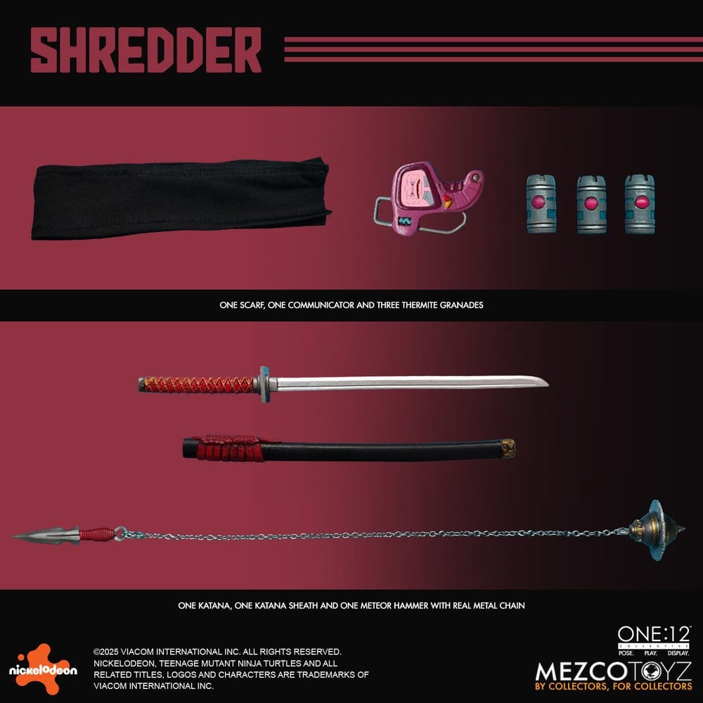 Teenage Mutant Ninja Turtles Actionfigur 1/12 Shredder 17 cm Image 14