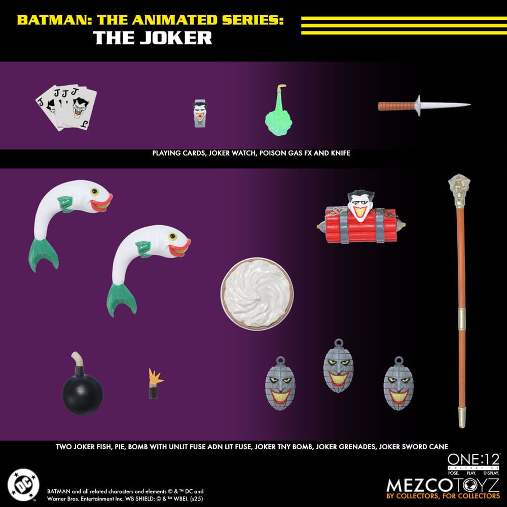 Batman: The Animated Series Actionfigur 1/12 The Joker 17 cm Image 12