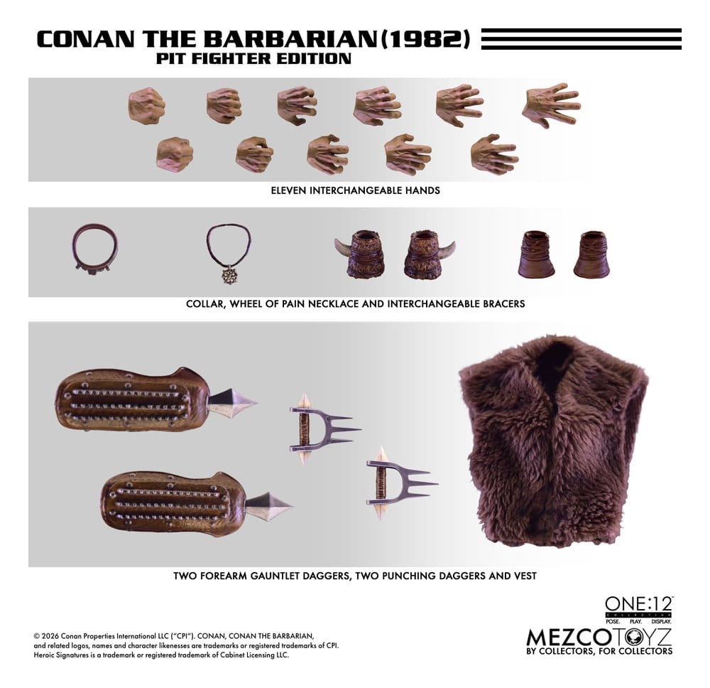 Conan der Barbar One:12 Collective Actionfigur 1/12 Conan (Pit Fighter Edition) 16 cm Image 15