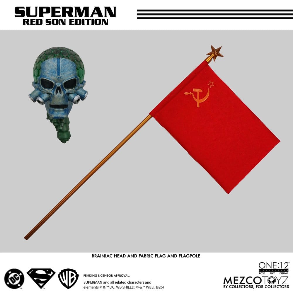 DC Comics One:12 Collective Actionfigur 1/12 Superman: Red Son 17 cm Image 15