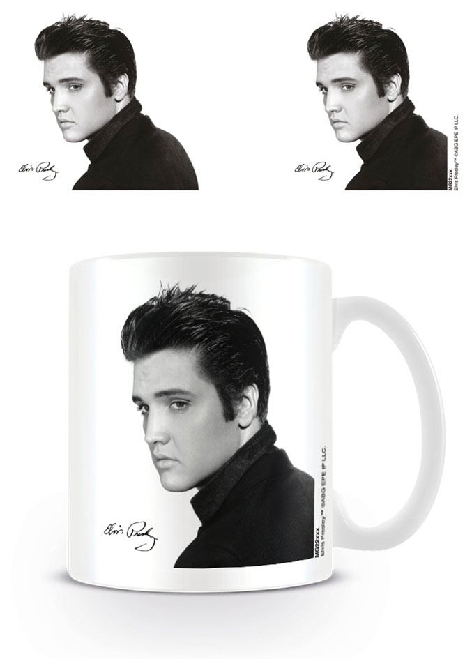 Elvis Presley Tasse Portrait Image