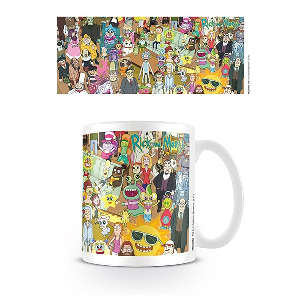 Rick and Morty Tasse Characters Image