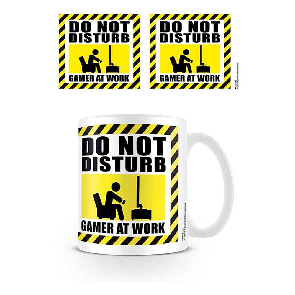 Gamer at Work Tasse Do not Disturb Image