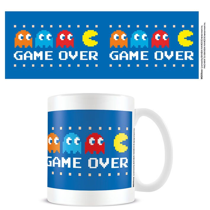 Pac-Man Tasse Game Over Image