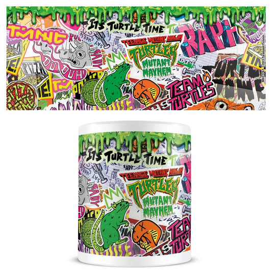 Teenage Mutant Ninja Turtles: Mutant Mayhem Tasse Graffiti Image 2