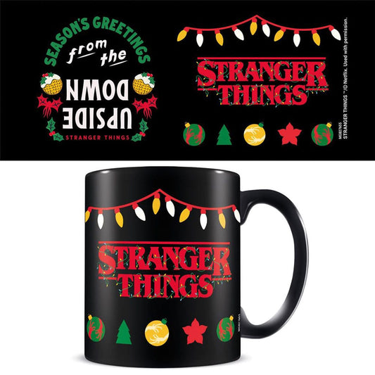 Stranger Things Tasse Seasons Greetings Upside Down Image 2