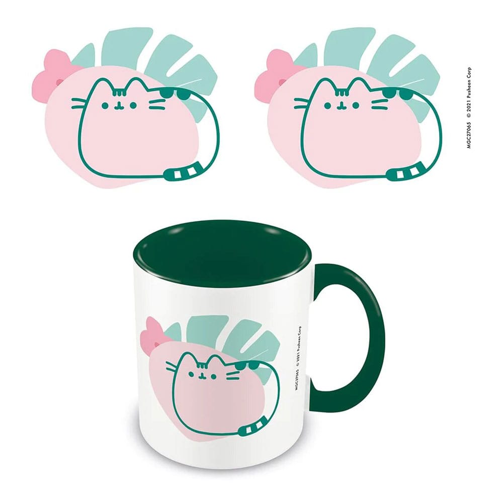 Pusheen Tasse Tropical Green Image