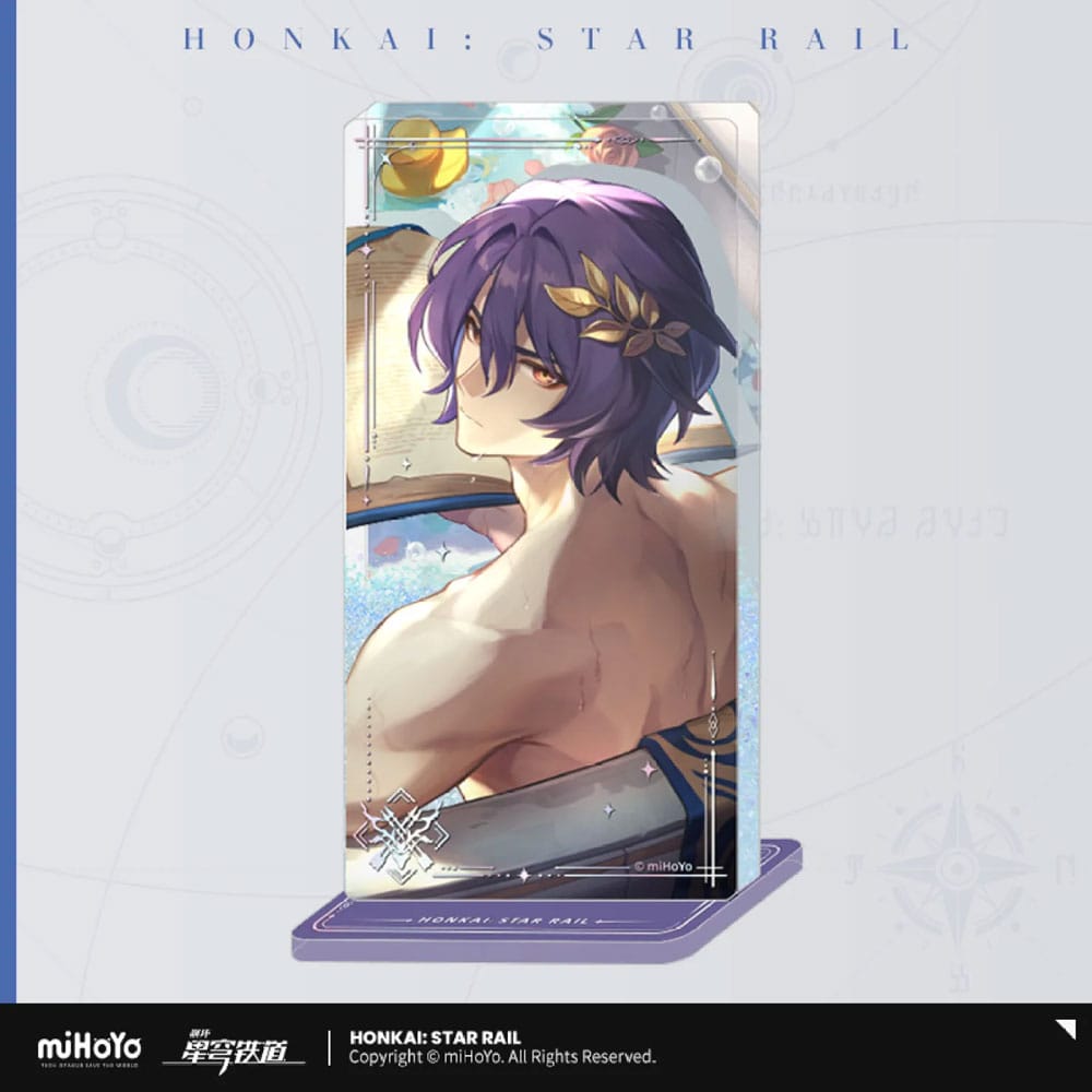Honkai: Star Rail Light Cone Acryl Ornament mit Glitzer: Dr. Ratio Baptism of Pure Thought 15 cm Image