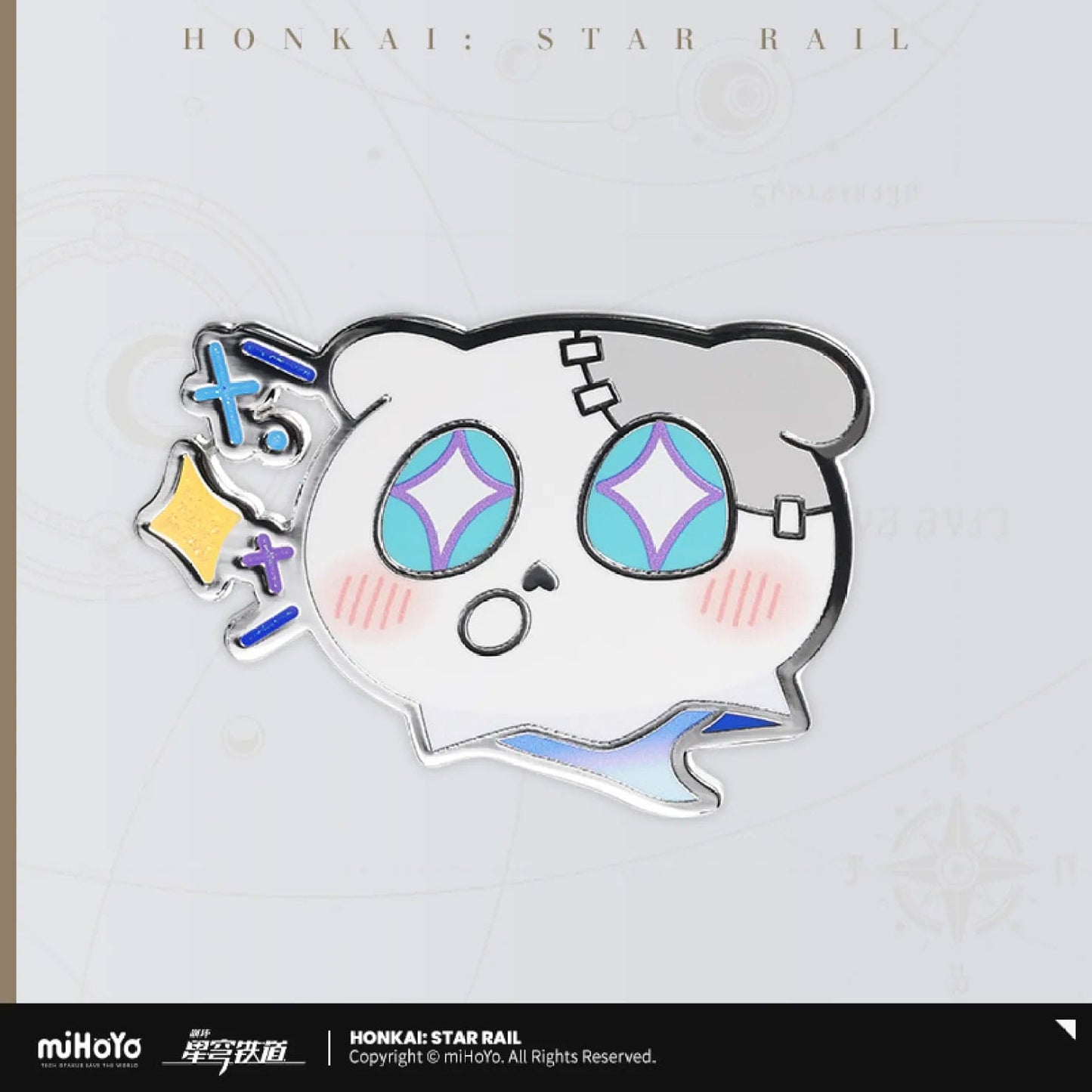 Honkai: Star Rail Wubbaboo Series Ansteck-Pin Starry Pitiful Anticipation Image