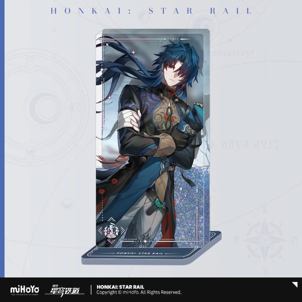 Honkai: Star Rail Light Cone Acryl Ornament mit Glitzer: Blade The Unreachable Side 15 cm Image