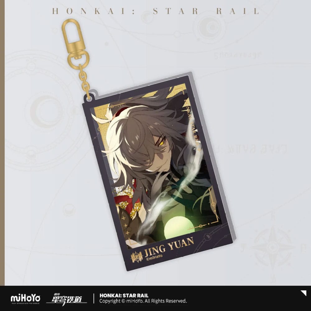 Honkai: Star Rail Countdown Departure Series Acryl Schlüsselanhänger Jing Yuan Glitter 9 cm Image