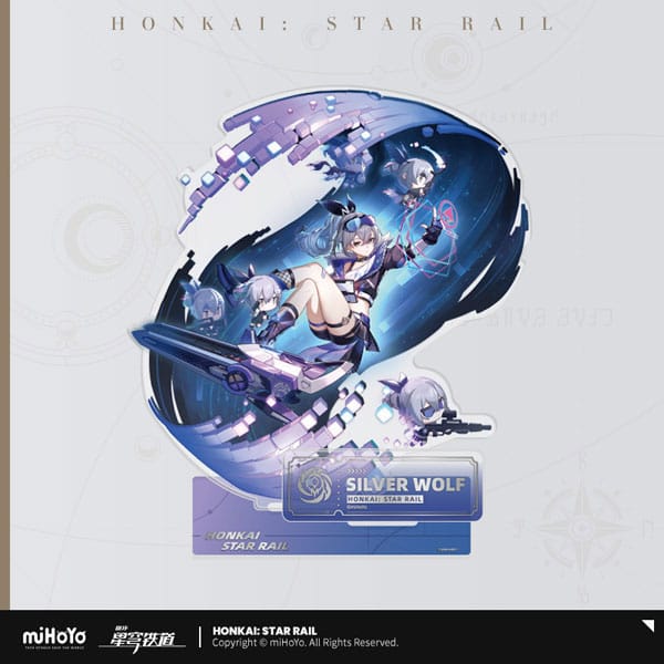 Honkai: Star Rail Acryl Figur Silver Wolf 17 cm Image
