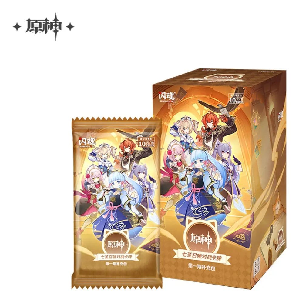 Genshin Impact Sammelkartenspiel Series 1 Blind Box Display (18) *Chinesische Version* Image