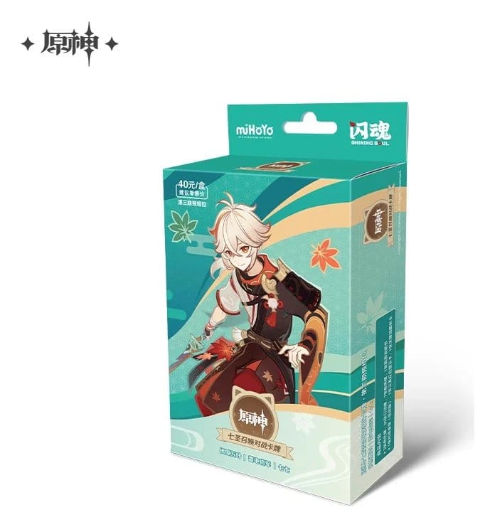 Genshin Impact Sammelkartenspiel Series 03 Pre-Build Starter Deck 07 Kaedehara Kazuha *Chinesische Version* Image