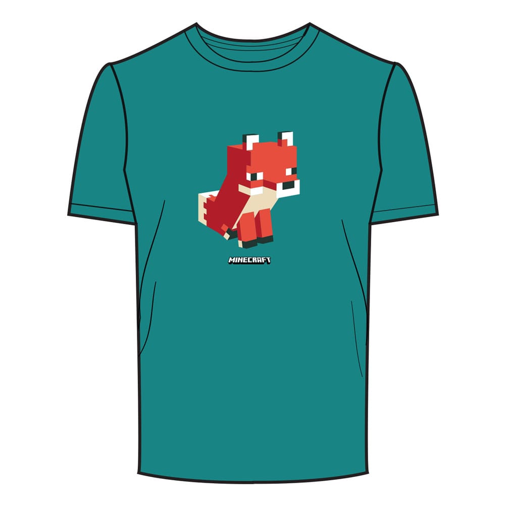 Minecraft T-Shirt Simple Fox Größe L Image
