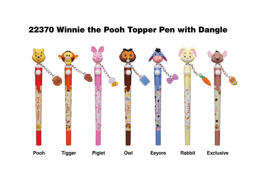 Winnie Puuh Stift 3D Head Topper Spinning Pen Image 3