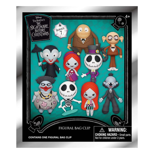 Nightmare before Christmas 3D PVC-Taschenanhänger Series 7 Display (24) Image 2