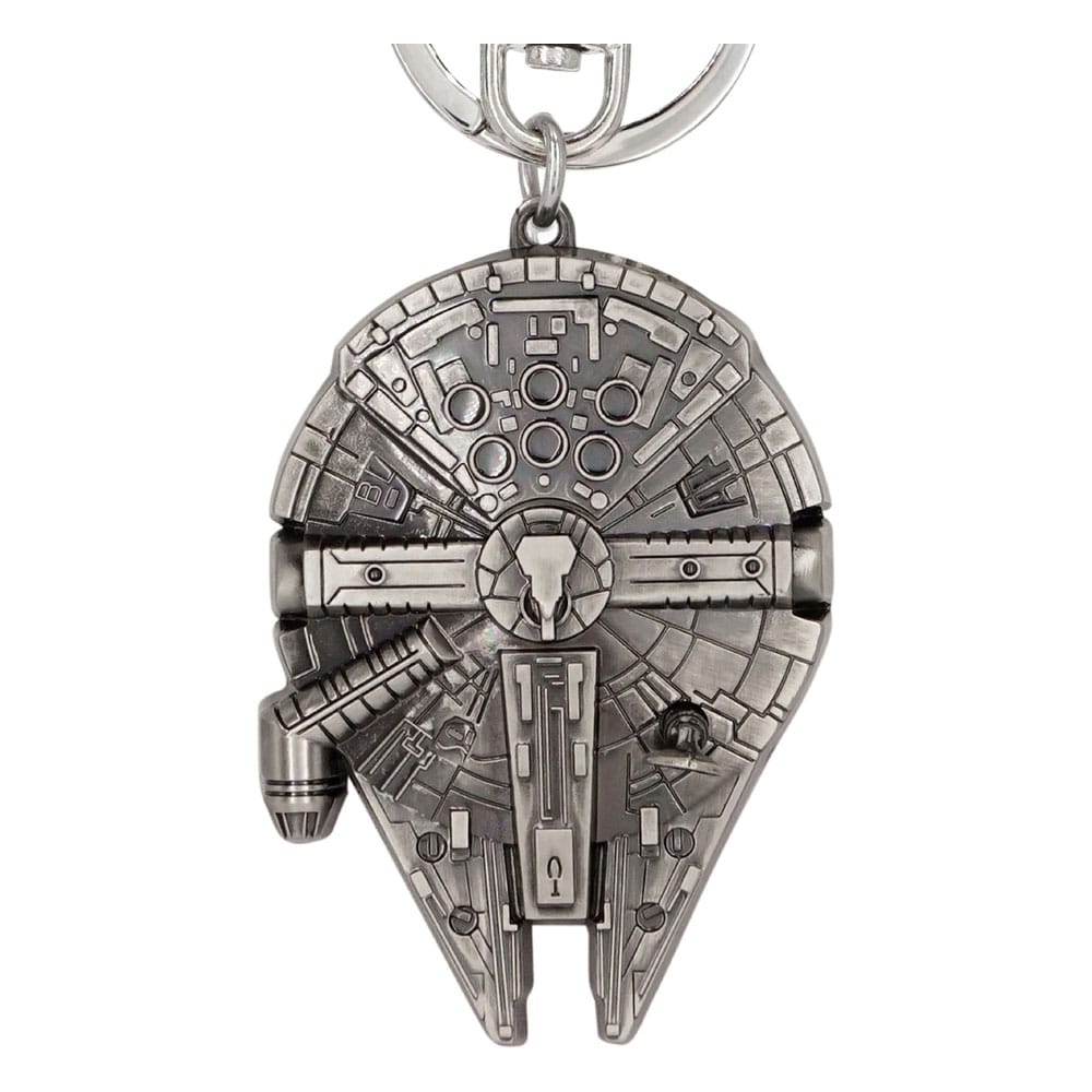 Star Wars Metall-Schlüsselanhänger Millennium Falcon Image