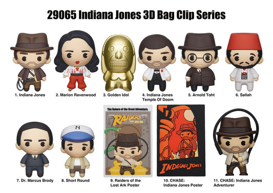 Indiana Jones 3D PVC-Taschenanhänger Display (24) Image 2