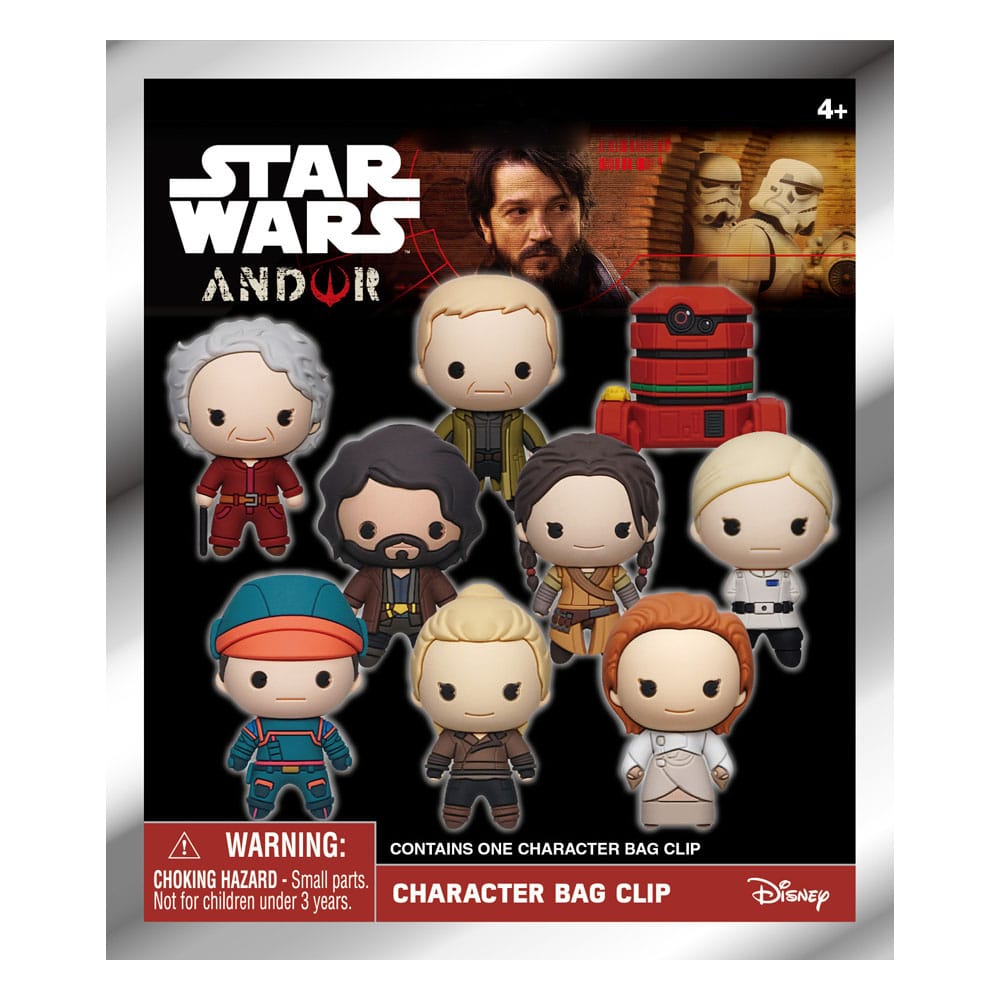 Star Wars 3D PVC-Taschenanhänger Andor Display (24) Image 3