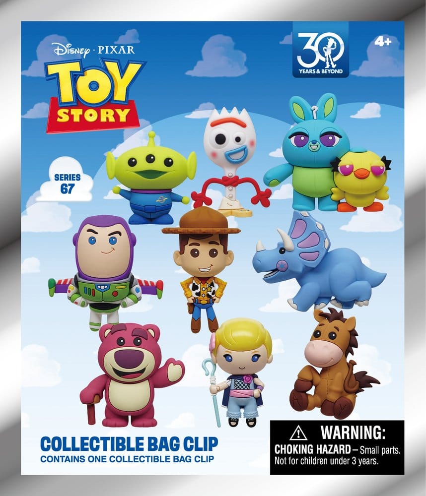 Toy Story 3D PVC-Taschenanhänger 30th Anniversary Series 67 Display (24) Image 3