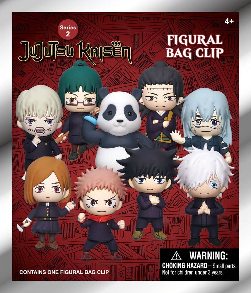 Jujutsu Kaisen 3D PVC-Taschenanhänger Serie 2 Display (24) Image 3