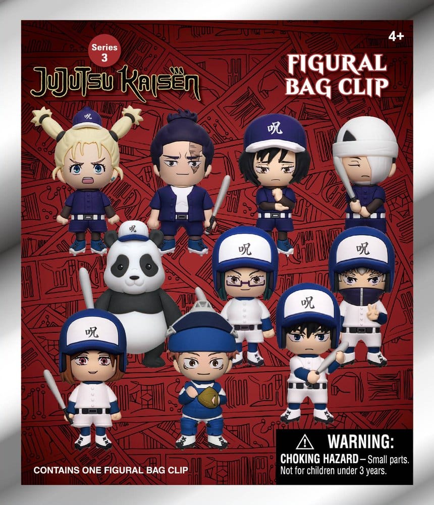 Jujutsu Kaisen 3D PVC-Taschenanhänger Serie 3 Blind Bag Display (24) Image 3