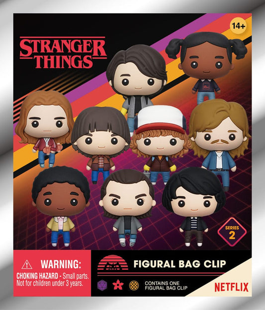 Stranger Things 3D PVC-Taschenanhänger Series 2 Display (24) Image 2