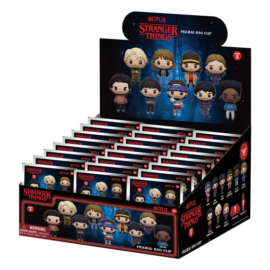 Stranger Things 3D PVC-Taschenanhänger Serie 5 Display (24) Image 1