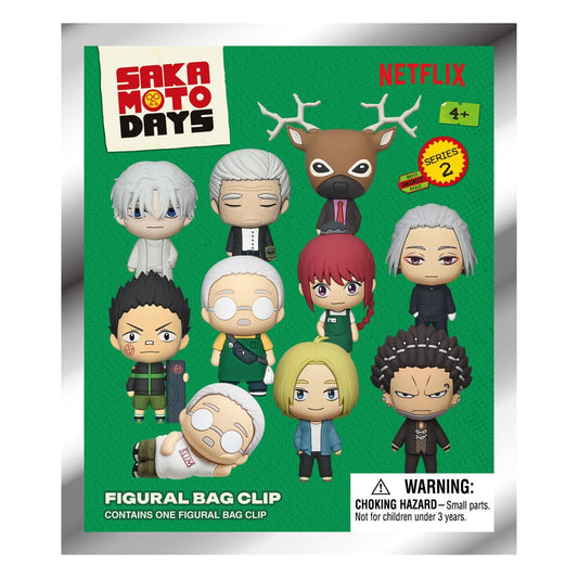 Sakamoto Days 3D PVC-Taschenanhänger Serie 2 Display (24) Image 2